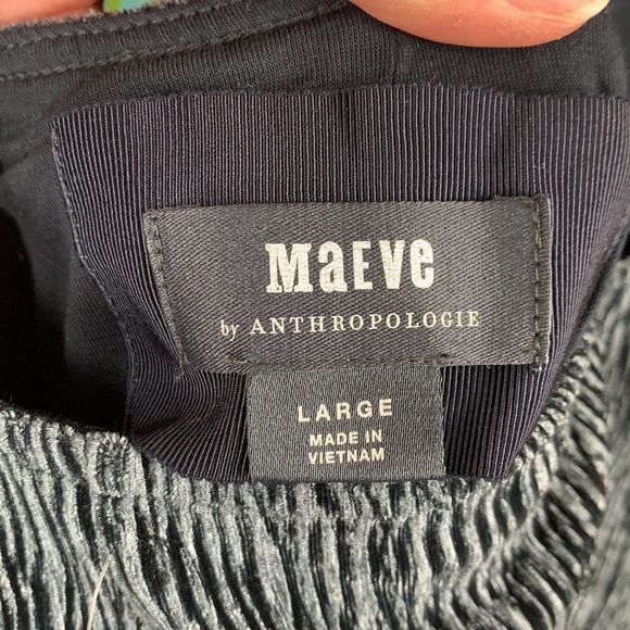 NWT Anthropologie Maeve Adrienne twist back midi dress lg - Picture 7 of 11